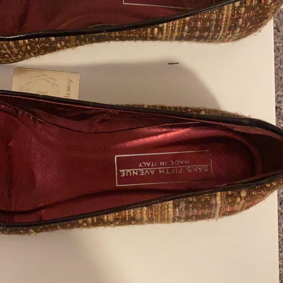 Saks Fifth Avenue made in Italy 8.5 shoes - Picture 3 of 9